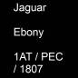 Preview: Jaguar, Ebony, 1AT / PEC / 1807.